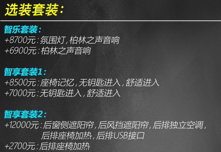 2019款奔驰C选装套件价格及配置介绍