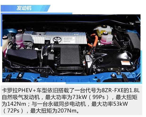 卡罗拉PHEV+使用什么发动机？