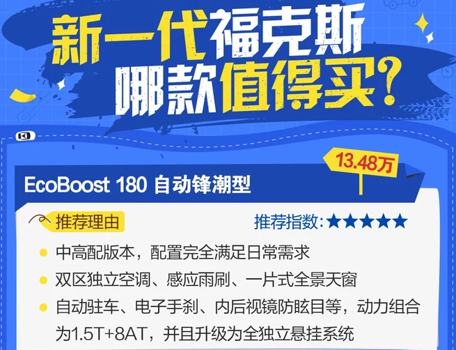 2019款福克斯买哪一款好？2019福克斯买哪款划算