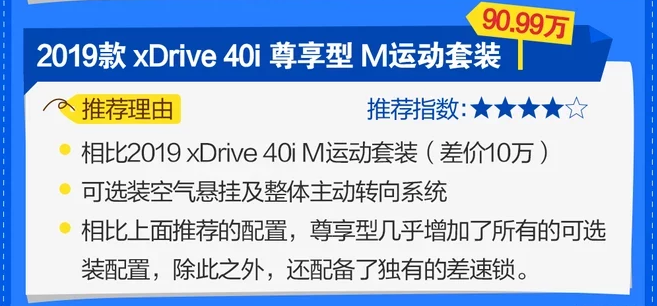 2019款宝马X5哪款值得买？2019宝马X5买哪款好？