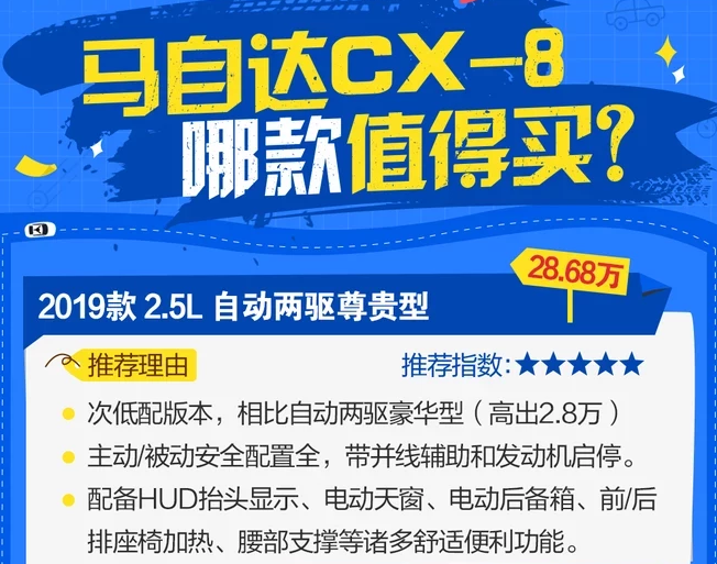 马自达CX-8买哪款好？马自达CX8哪款划算？