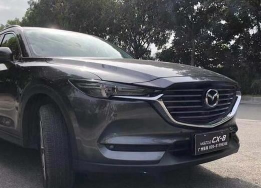 CX-8两驱尊贵版提车作业 黑色比较符合气质