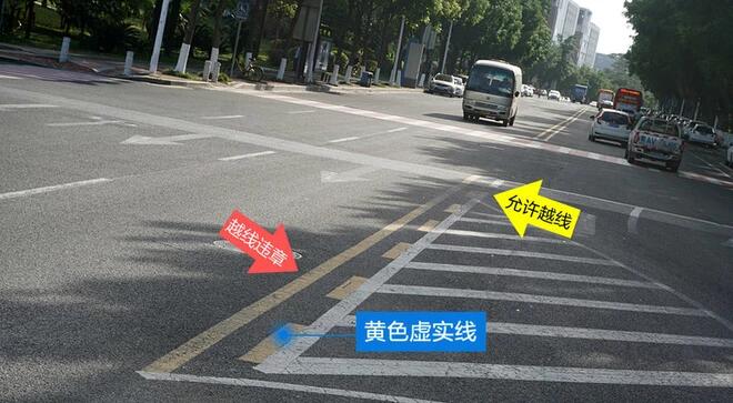 哪些道路标线不能压？