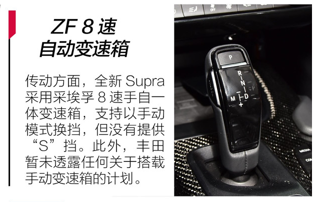 2020款丰田Supra变速箱怎么样？2020款Supra用什么变速箱？