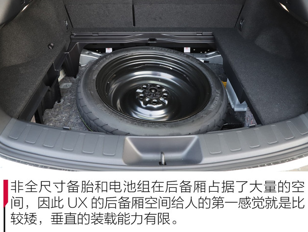 雷克萨斯UX有配备胎吗？