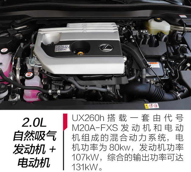 雷克萨斯UX260h发动机怎么样？UX260h动力系统解析