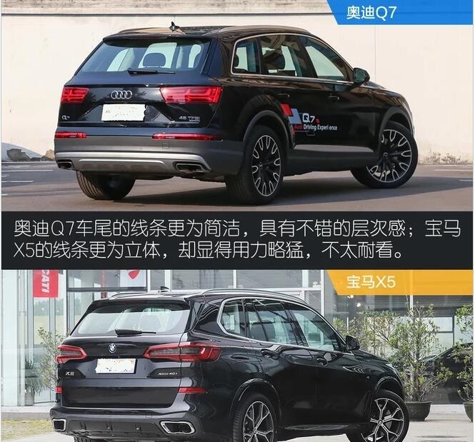 奥迪q7和宝马X5外观对比