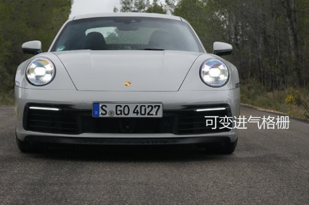 2019款保时捷911可变进气格栅介绍