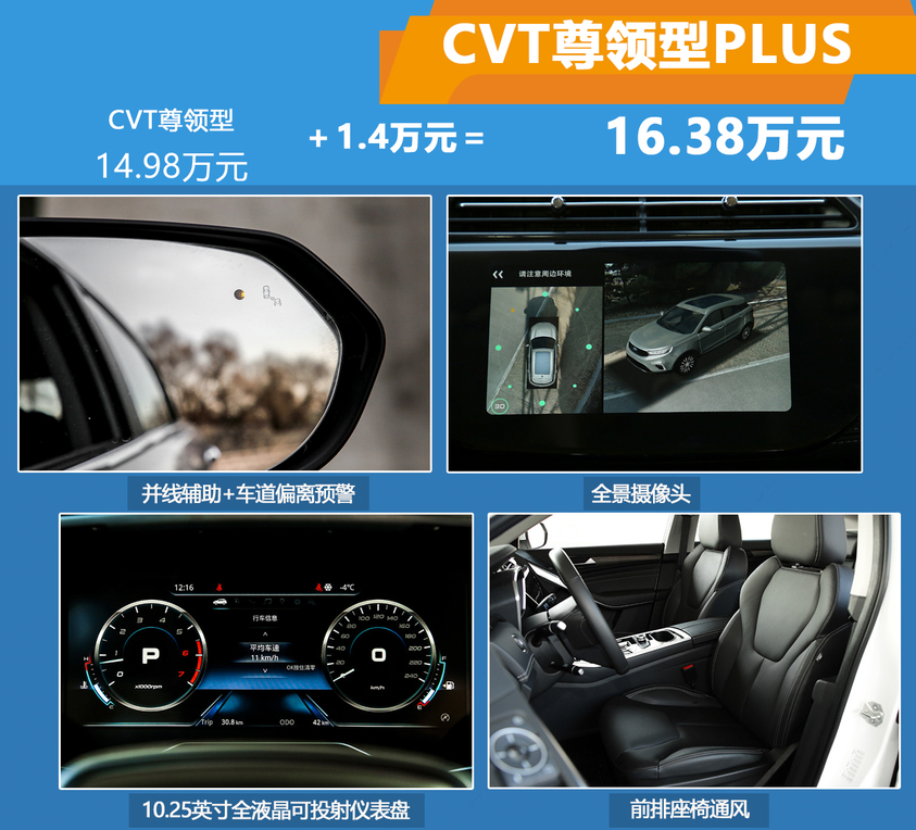 领界尊领型PLUS价格多少？领界尊领型PLUS报价多少？
