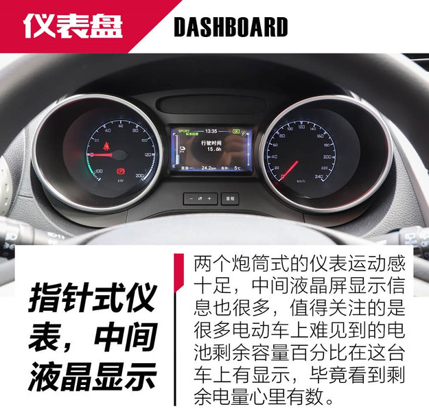 2019款元EV360仪表盘显示图解