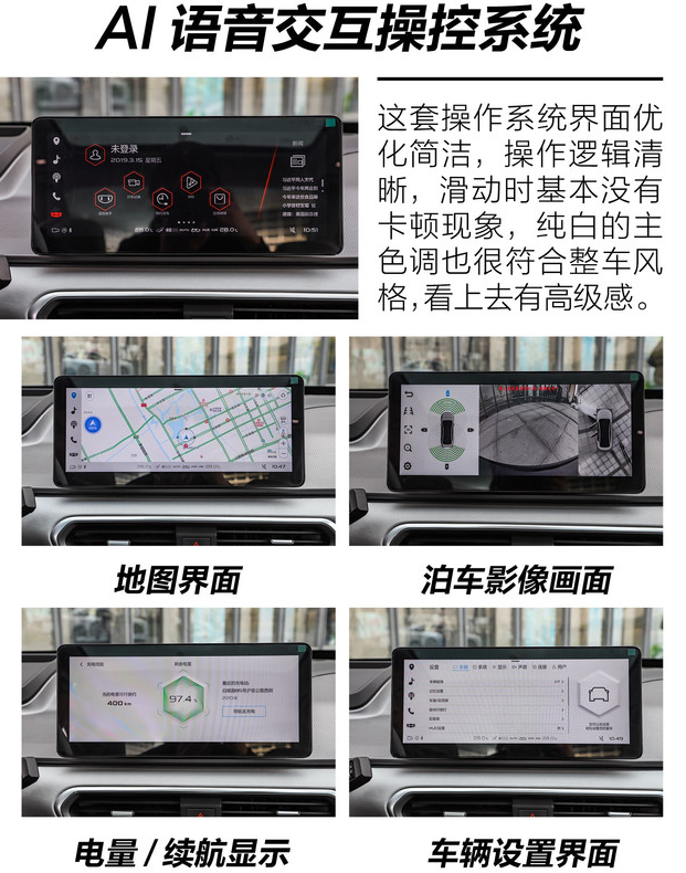 吉利几何A中控屏幕系统功能介绍