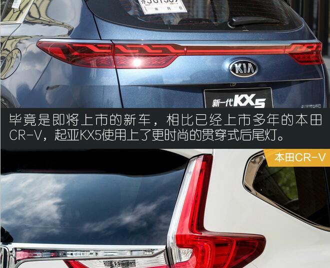 起亚KX5对比本田CR-V哪个好看？