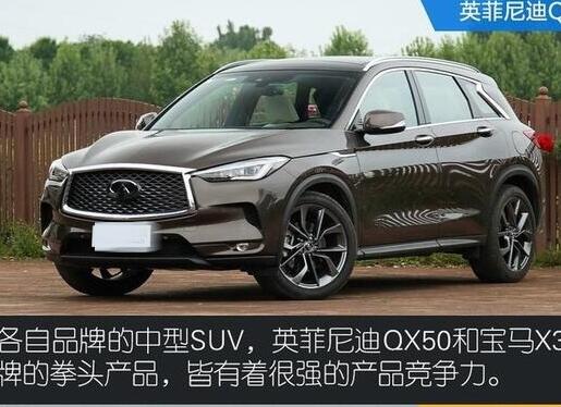 <font color=red>英菲尼迪QX50对比宝马X3</font>哪个好看？颜值高是哪款？