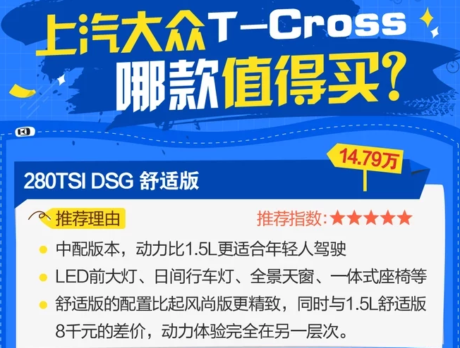 大众T-Cross哪款性价比高？T-Cross买哪款好？