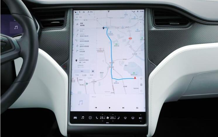 特斯拉ModelX中控屏幕体验介绍