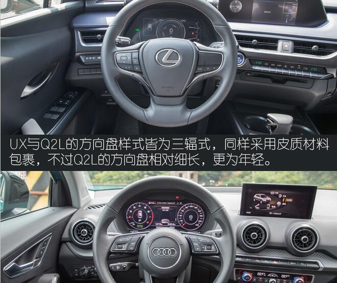 雷克萨斯UX和奥迪Q2L内饰哪个精致？