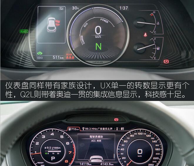 雷克萨斯UX和奥迪Q2L内饰哪个精致？