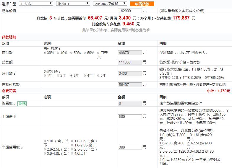 逸动ET探酷版多少钱落地？逸动ET探酷版落地价多少？