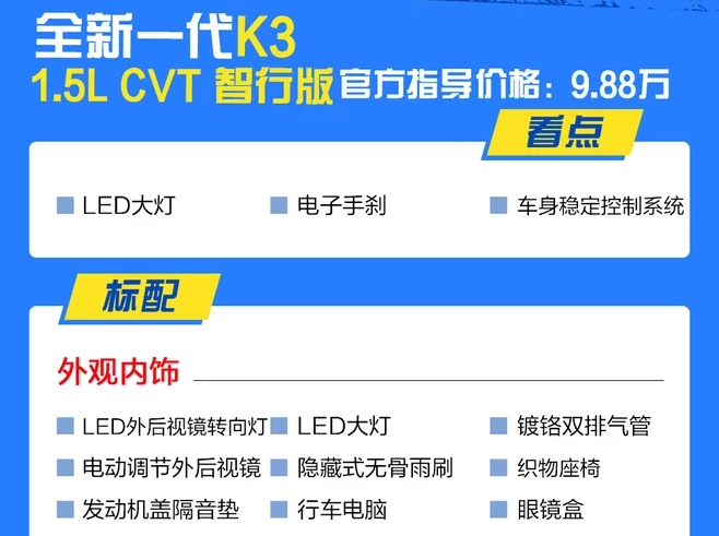 2019款起亚K3智行版怎么样？是否值得购买？