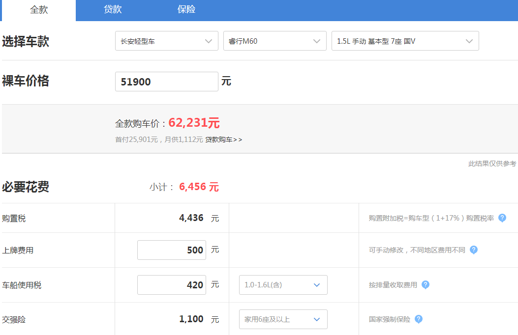 睿行M60落地价格多少钱？睿行M60最低配落地价格