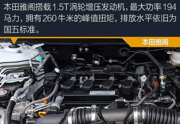 阿特兹动力对比雅阁 谁的动力更强？