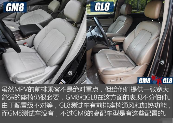 传祺GM8和别克GL8哪个座椅更舒适？