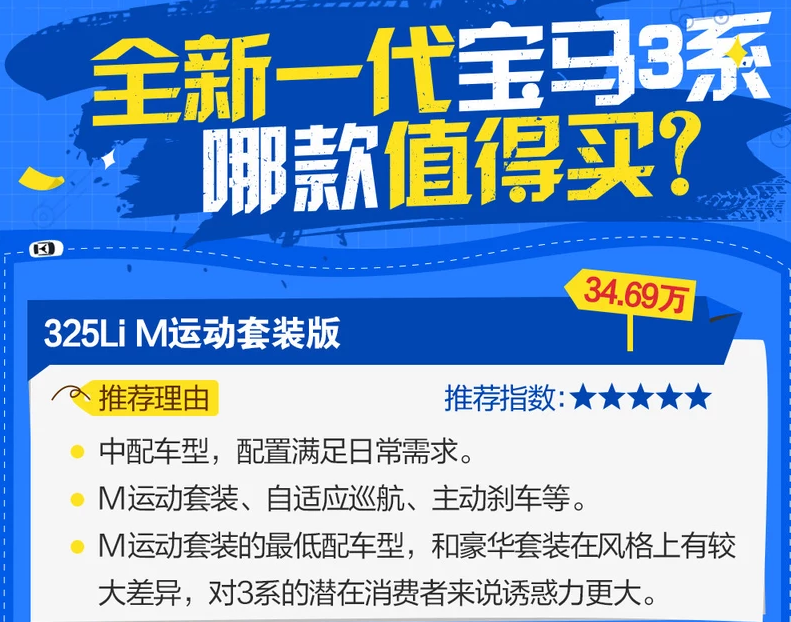 2020款宝马3系买哪款性价比高？2020款宝马3系哪款值得买？