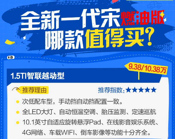 2019款比亚迪宋哪款最好？2019款比亚迪宋买哪款？