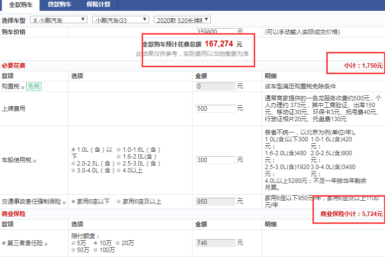 2020款小鹏G3长续航悦享版落地价格是多少？