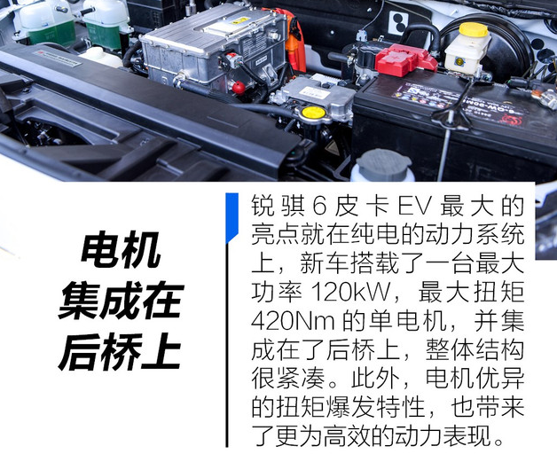 锐骐6皮卡EV发动机怎么样？锐骐6皮卡EV动力参数介绍