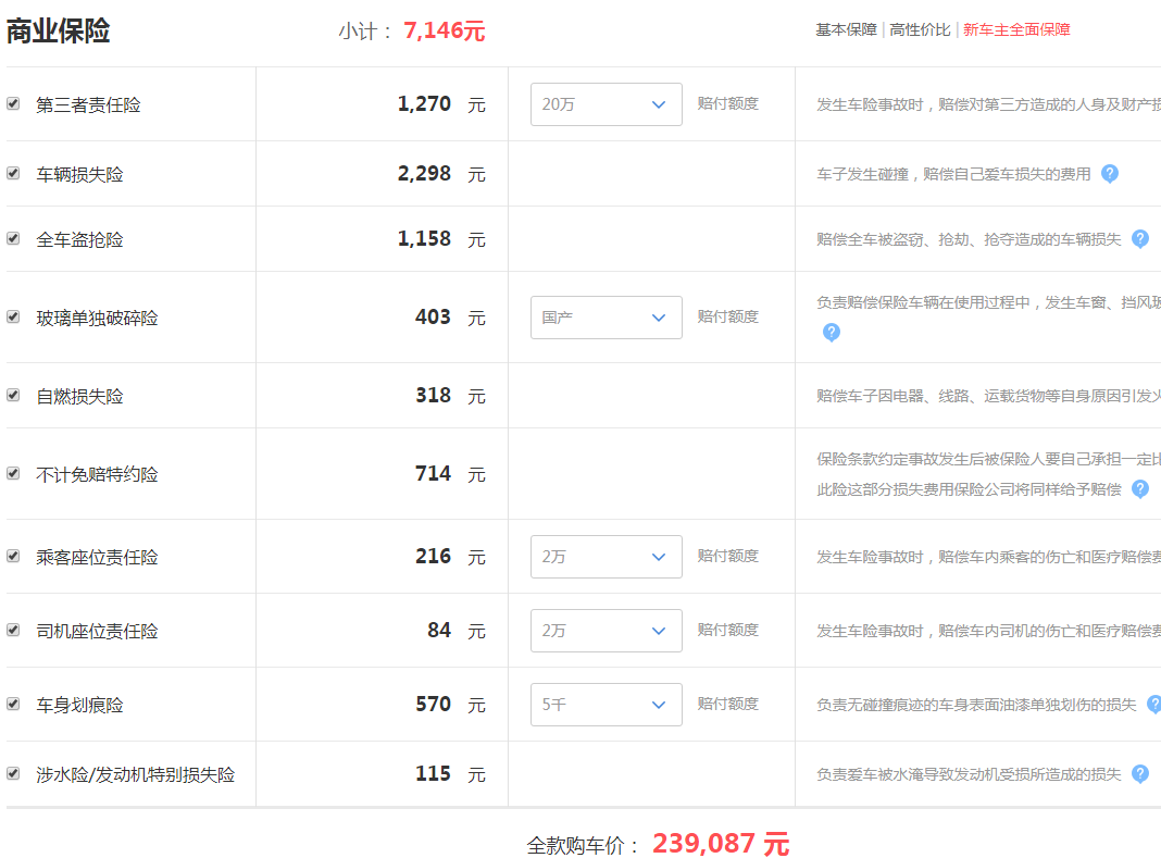 2019款速派330豪华版落地价格多少钱？