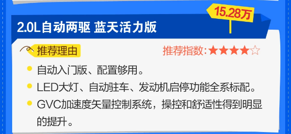 2018款马自达CX-4哪款最好？哪款最值得购买？