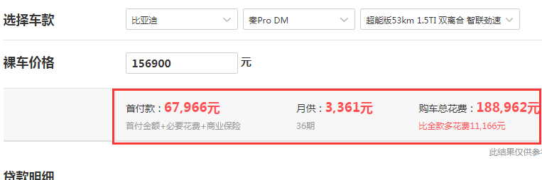 秦ProDM超能版劲速型落地价格 秦ProDM超能版中配落地价格