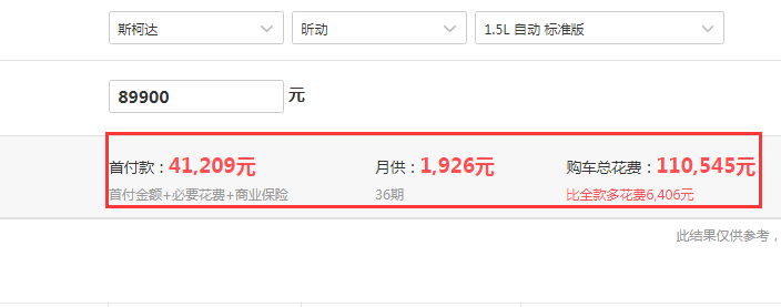2019款昕动自动标准版全款落地价是多少？