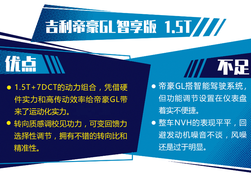 2019款帝豪GL缺点有什么？19款帝豪GL优缺点