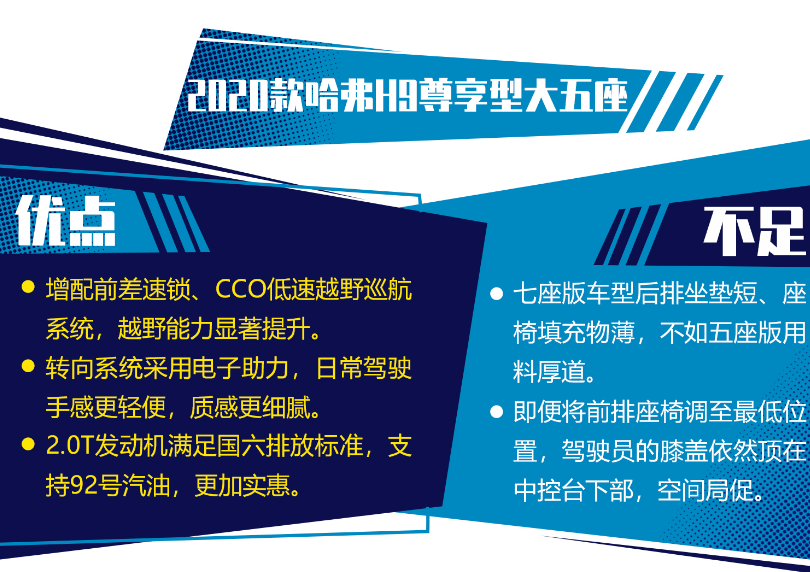 2020款哈弗H9致命缺点 2020款哈弗H9优缺点