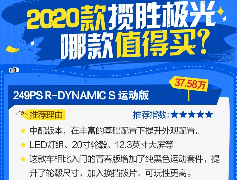 2020款揽胜极光买哪款好?全新极光买哪个版本性价比高