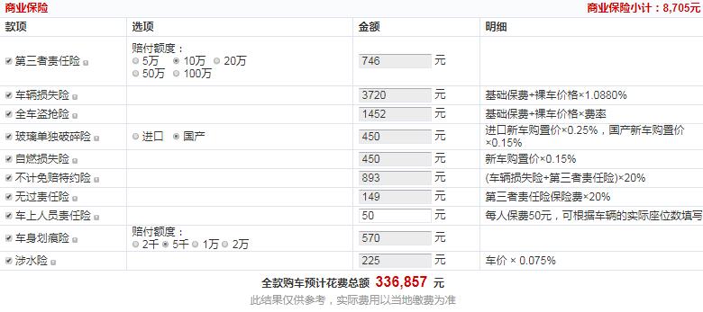 2019款凯迪拉克CT6时尚型全款多少钱？