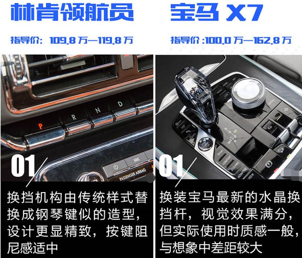 领航员对比宝马X7 领航员和宝马X7哪个更好？