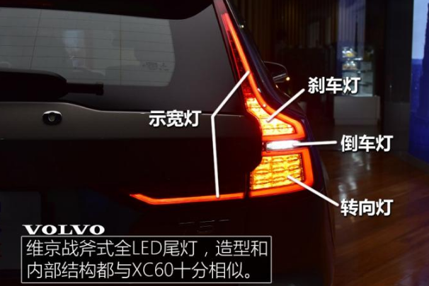 2019款沃尔沃V60车灯怎么样？