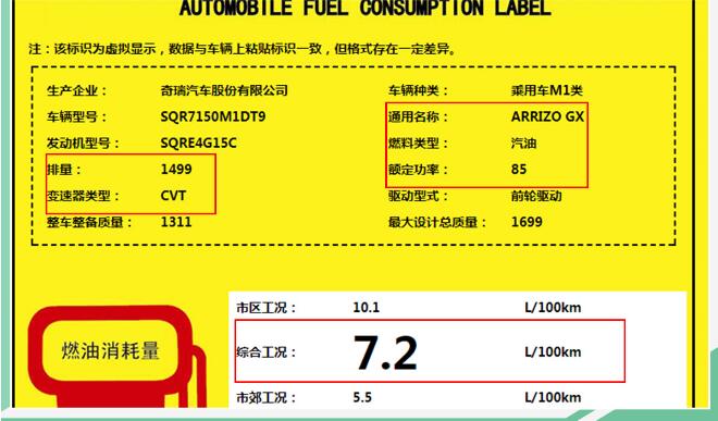 艾瑞泽GX 1.5L发动机怎么样？动力参数详细介绍