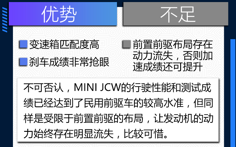 MINI JCW口碑怎么样？MINIJCW缺点与优点