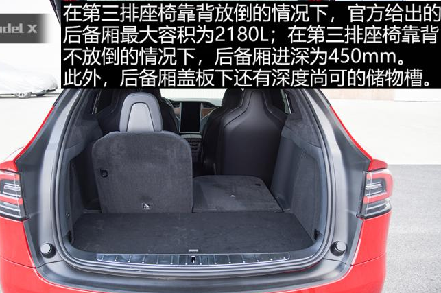 特斯拉ModelX后备箱容积 ModelX后排座椅怎么放倒?
