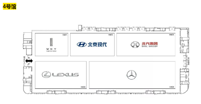 2019年成都车展展位图指南 观展不迷路