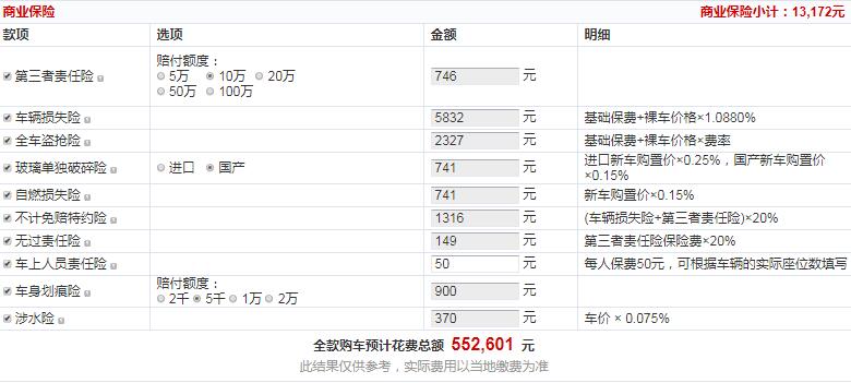 2020款奔驰GLC300L豪华型全款落地价多少？