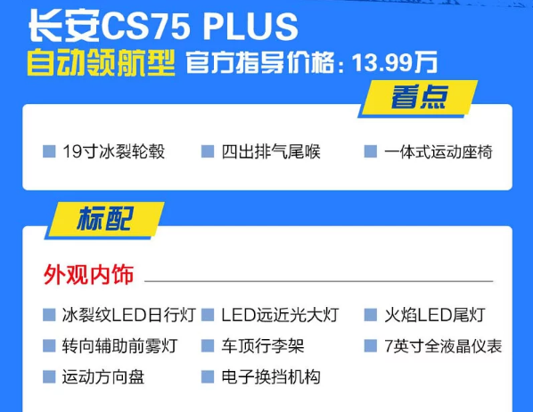 CS75PLUS领航型好不好？值得购买吗？