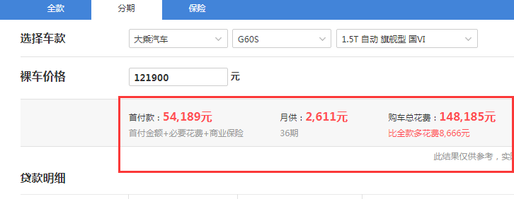 大乘G60s旗舰型落地价格 大乘G60s顶配提车多少钱？