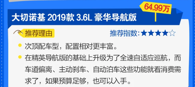 2019款大切诺基怎么选择?19款大切诺基哪款值得买?