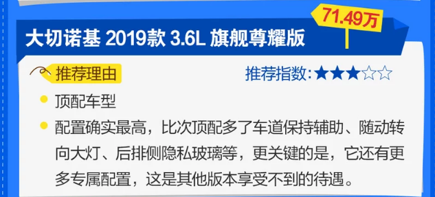 2019款大切诺基怎么选择?19款大切诺基哪款值得买?