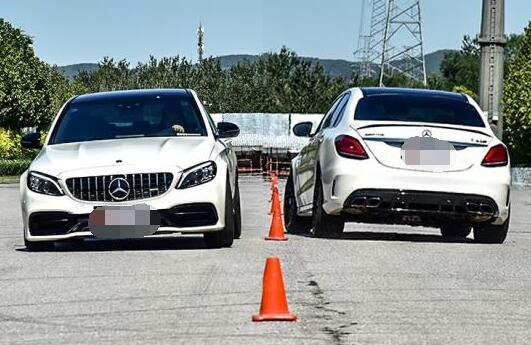 奔驰AMG C63S刹车测试 奔驰AMG C63S刹车距离多少米？